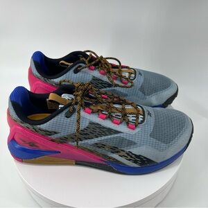Reebok Nano X1 Gable Gray, pink, purple Size 9  Adventure‎ Shoes EUC